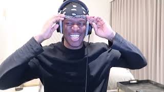 KSI couldn't stop laughing