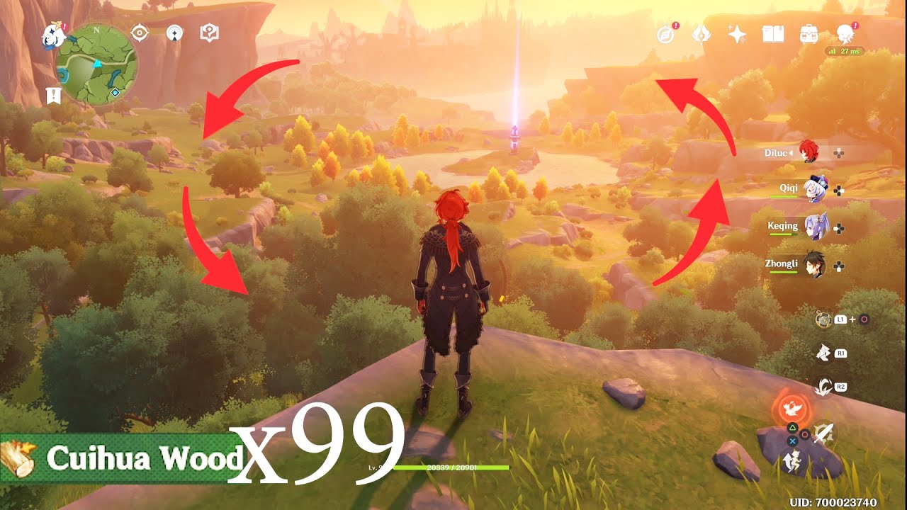 How to get Easily Unlimited Cuihua Woods Genshin Impact YouTube