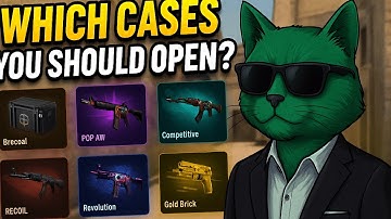 WHIC CS2 CASES YOU SHOULD OPEN!  CSGOCASES FREE 1$ CODE
