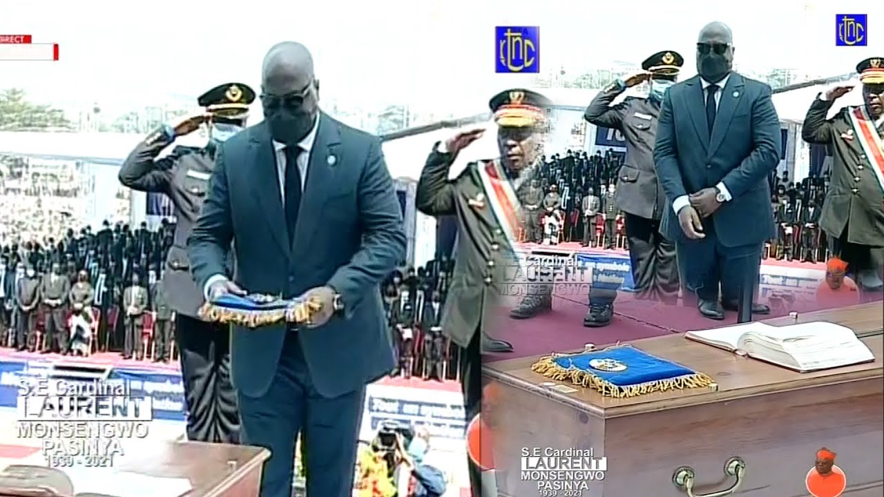  RDC SUIVEZ LA C R MONIE DE LA D CORATION DU CARDINAL MONSENGWO PAR 