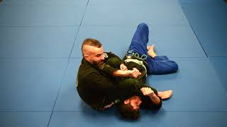 BJJ Side control- Far Side Arm Bar-Brazilian Jiu Jitsu technique with Edward "Scissorhands" Anthony