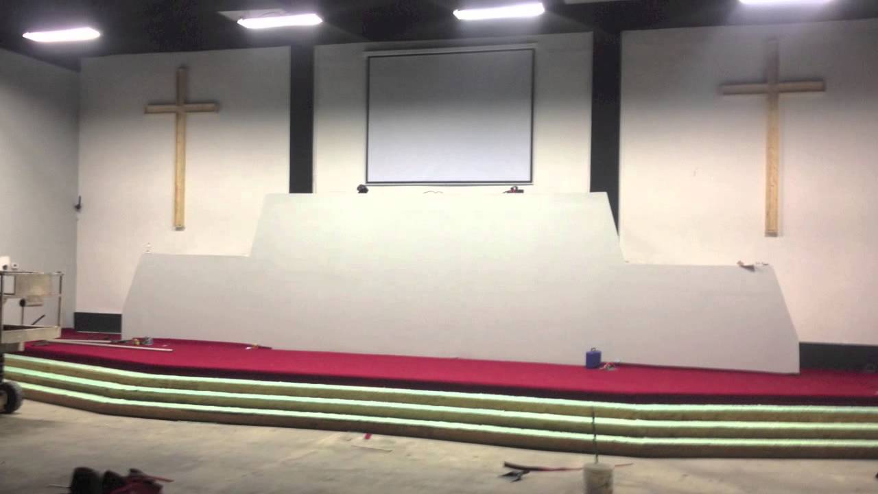 New Life Deliverance Worship Center Theater Renovation Into Sanctuary