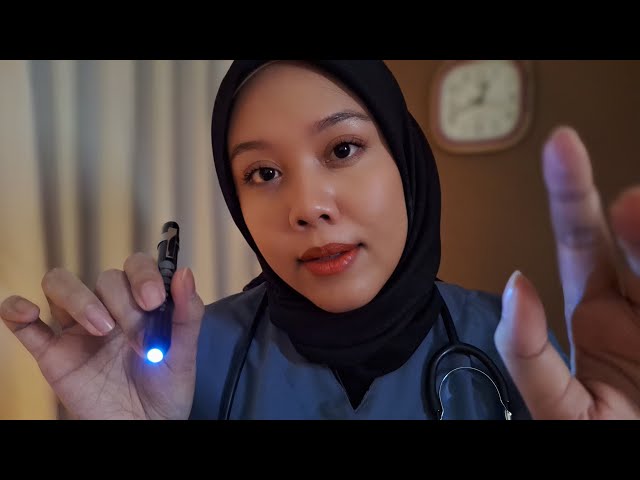 Pemeriksaan Kesehatan Tengah Malam dengan Perawat Gerbera 🩺 | ASMR Medical Roleplay