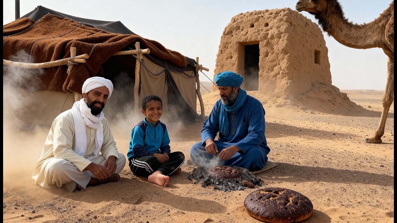 Gerçek Berberileri Buldum! Bakın Kumda Nasıl Yemek Yaptılar / 718