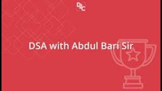 ABDUL BARI SIR complete roadmap for DSA (Part- 2), Programming & Problem solving | Beginners Guide