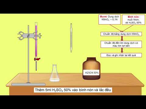 Video 1.4. Định lượng dung dịch muối Mohr - PP oxy hóa khử - youtube
