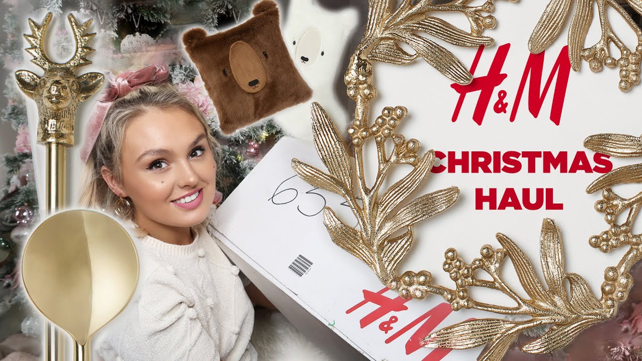 H&M HAUL / CHRISTMAS HOMEWARE HAUL / NEW IN 2019