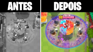Antes E Depois Do Rework Do Cemitério