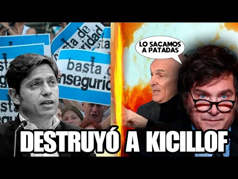 VA A FONDO 🔥 KICILLOF ES UN INÚTIL Y MILEI LO QUIERE FUERA 💣