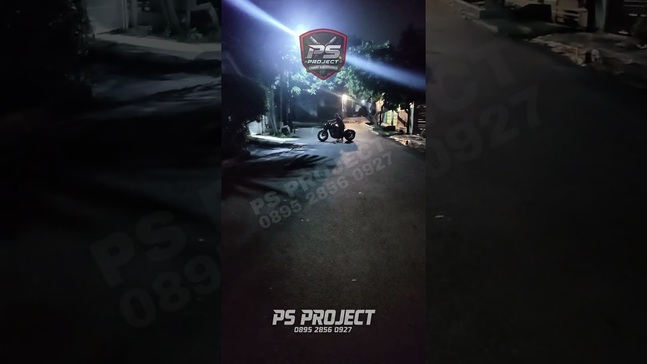 Buat Napoleonbob 500 makin berkarakter!Knalpot custom full stainless ready stok 🔥