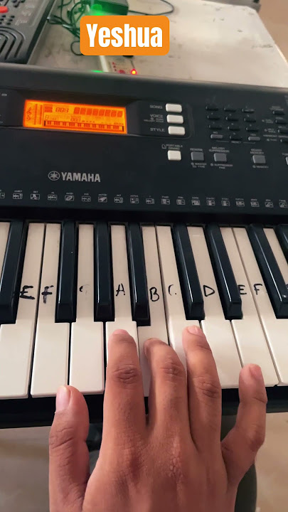 Yeshua piano tutorial #easypianonotes #yeshua #pianotutorial
