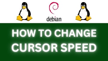 How To Adjust The Mouse Pointer Speed In Debian Linux : Step-By-Step Tutorial
