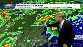 Video: Mix of sun, clouds; eyeing impact weather Monday