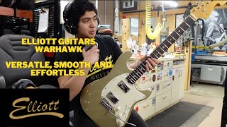 Elliott Guitars WARHAWK (Dual Humbucker Model) | Live Demo From The Elliott Guitars Shop