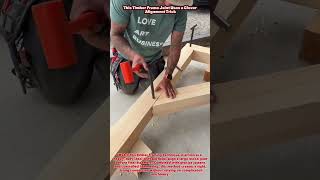 This Timber Frame Joint Uses a Clever Alignment Trick #woodworking #wood This Timber Frame Joint Uses a Clever Alignment Trick #woodworking #wood