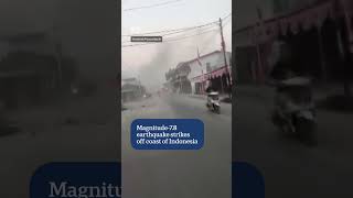 Magnitude-7.8 earthquake strikes off coast of Indonesia | ABC NEWS