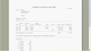 W1500Rep90003 - Customer Statement