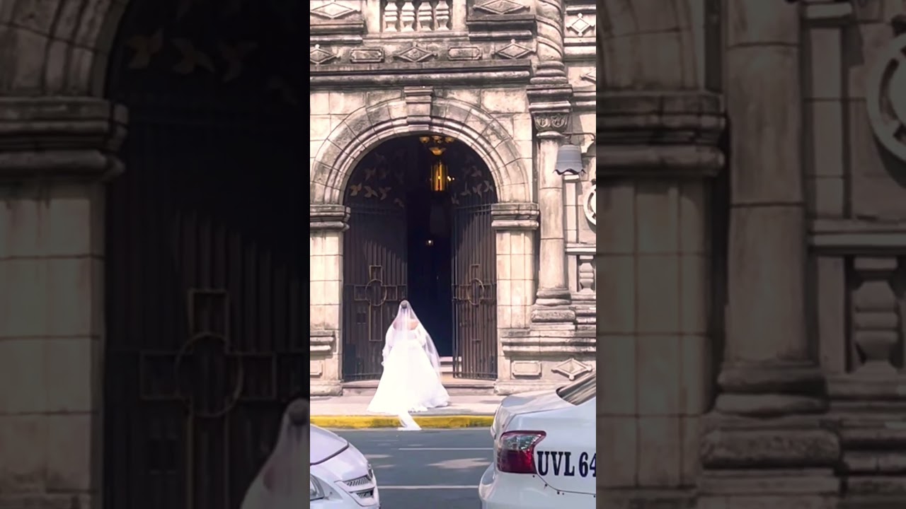 Beautiful Wedding Entrance in Malate Church ❤️