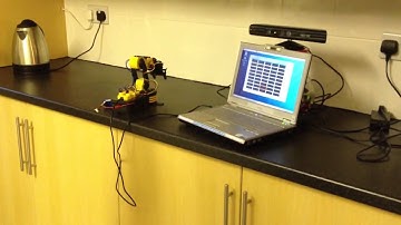 Kinect control of Robot Arm