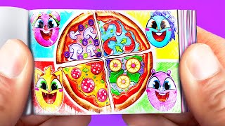 My Special Pizza Flip Book | Funny Cartoons For Kids - Nursery Rhymes 🍕😍