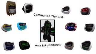 ⭐️ Roblox Commando Tier List ⭐️ (Ranking every single Commando)