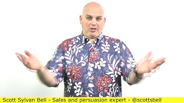 Closing sales methods intimidate other salespeople to close more - Scott Sylvan Bell