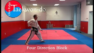 Four direction block