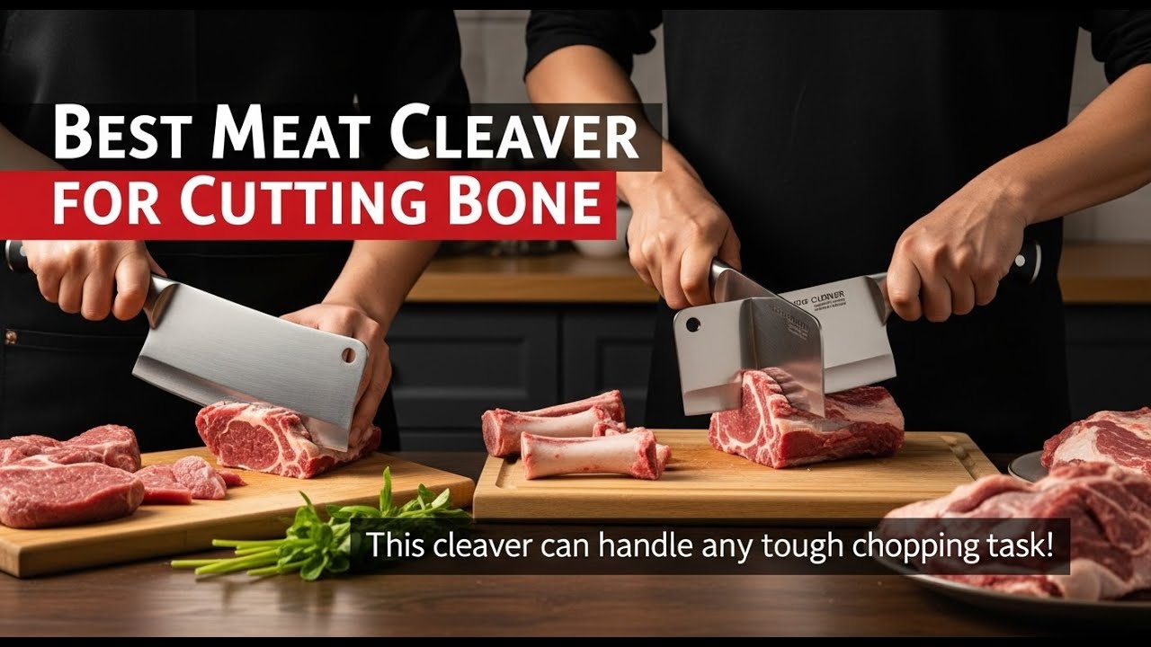 TOP 5 Best Meat Cleaver For Cutting Bone 2025 | These Meat Cleavers Are Built For Hardcore Cutting