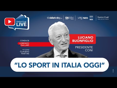 Video Lo sport in Italia oggi con Luciano Buonfiglio, Presidente del CONI