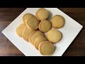 3 ingredients Butter Cookies