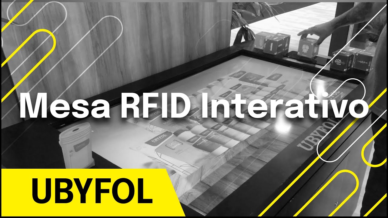UBYFOL - Mesa Interativa com RFID