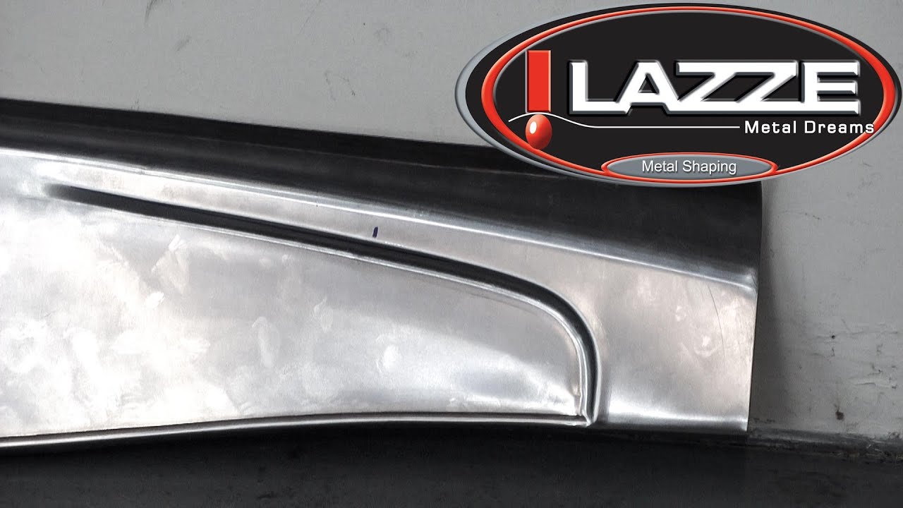 Lazze Metal Shaping 1932 Ford Dash Panel Part 1 YouTube