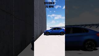 BMW X6M E71 Speed Crash Test 💥