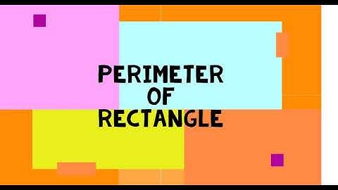 Math 2 Code with Python  - Perimeter of Rectangle