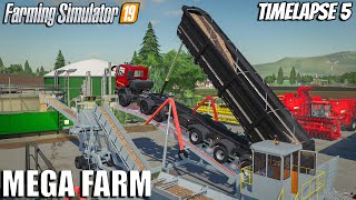 MULTI-MILLION Sugar beet operation -2 | MEGA FARM Challenge | | Timelapse #5 | Farming Simulator 19