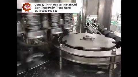 Dây chuyền sản xuất nước giải khát đóng lon
