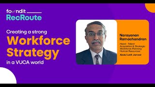 RecRoute Webinar | Creating a Strong Workforce Strategy in a VUCA World
