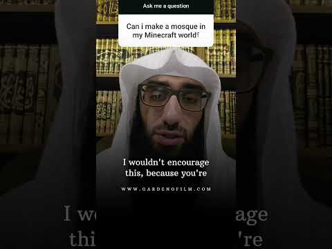 Can I Make A MOSQUE In My MINECRAFT World Ustadh AbdulAziz Al Haqqan حفظه الله 