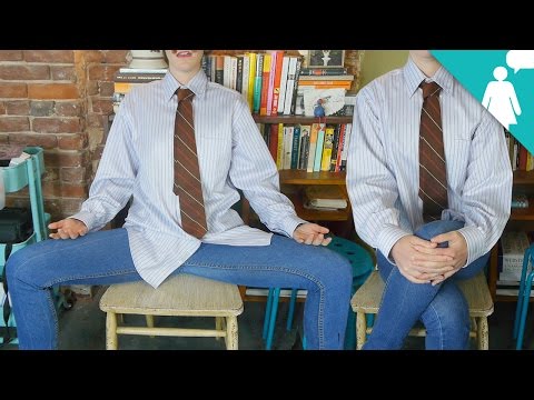 How to Sit Like a Man