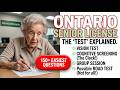 2026 Ontario Senior Driver License Renewal | Master the Clock Test and Keep Your Freedom