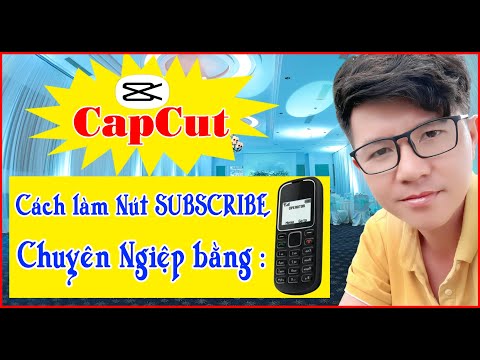 Video Cách làm nút SUBSCRIBE.chèn nút subscribe vào Video... - youtube