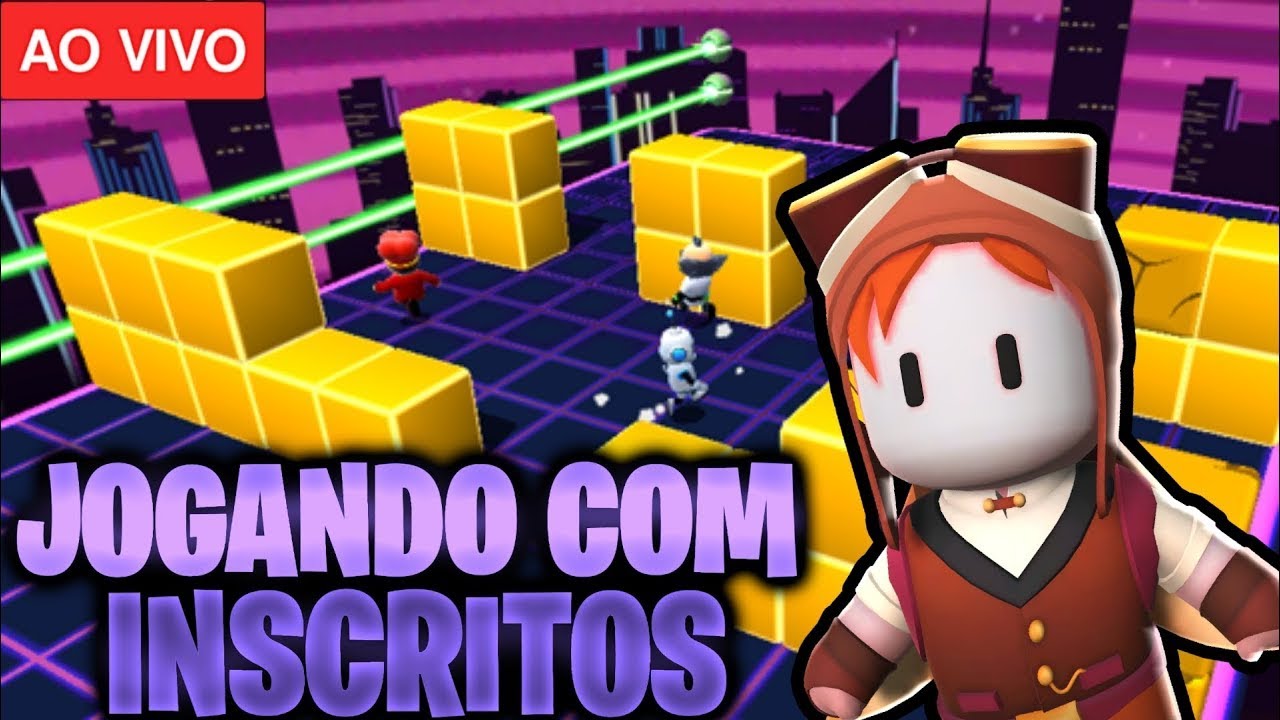 🔴 AO VIVO  🔴  STUMBLE GUYS  RUMO AO FOCO - DIA 6