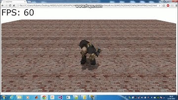 WebGL my engine md2 Quake 2 loader & shadow mapping