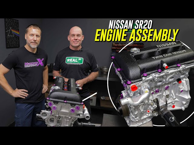 Fully Built Nissan SR20 Engine Assembly With Mazworx | 600HP - YouTube