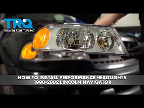 How to Install Performance Headlights 1998-2002 Lincoln Navigator