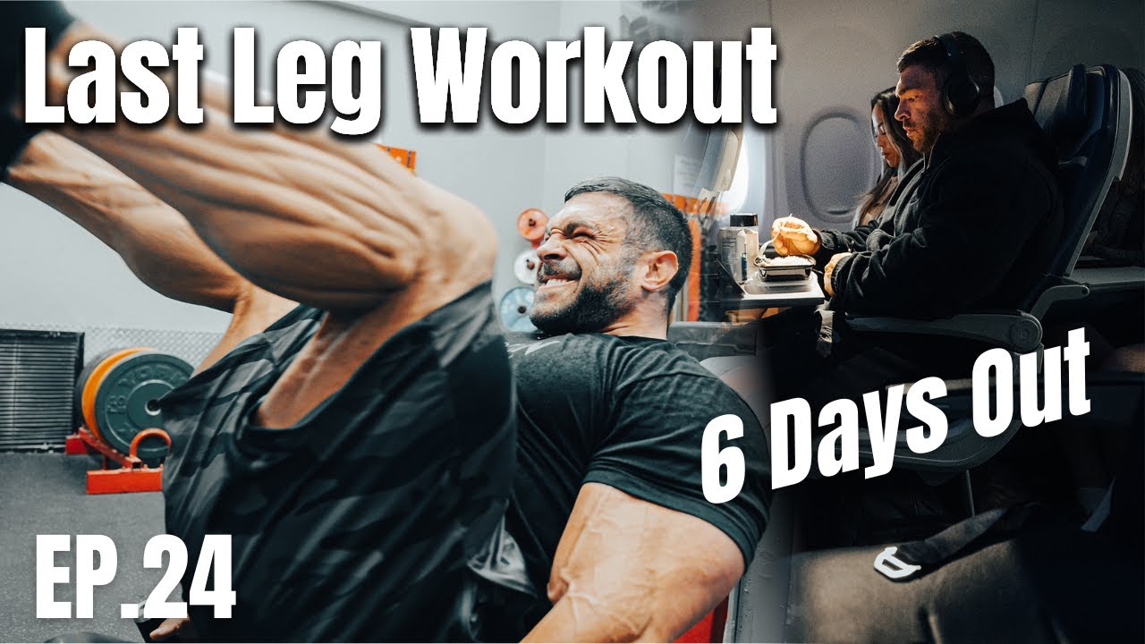 Derek Lunsford | Road To Olympia 2022 Ep.24 | Last Leg Workout