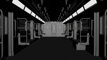 Metro Subway Modeling in Maya