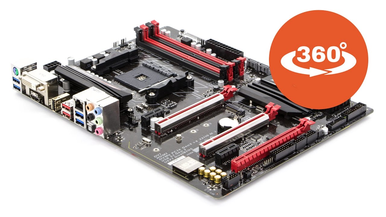 Gigabyte AB350-Gaming 3 - 360 stopni