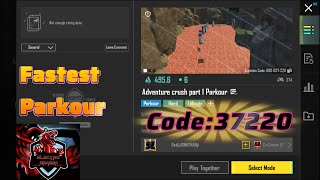 Bgmi Wow Adventure Crush Part 1 Parkour Code 37220