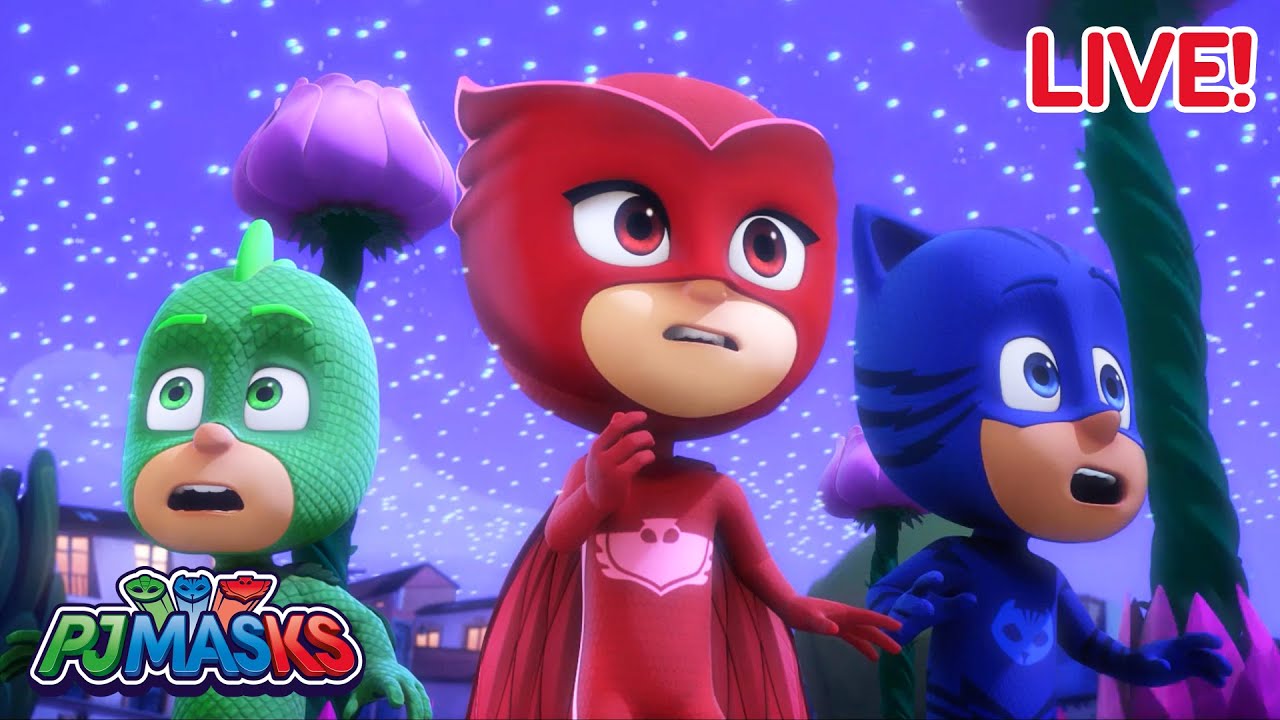 🔴 LIVE! PJ Masks Full Episodes 🔴 | PJ Masks to save the day! + More superhero cartoons | 